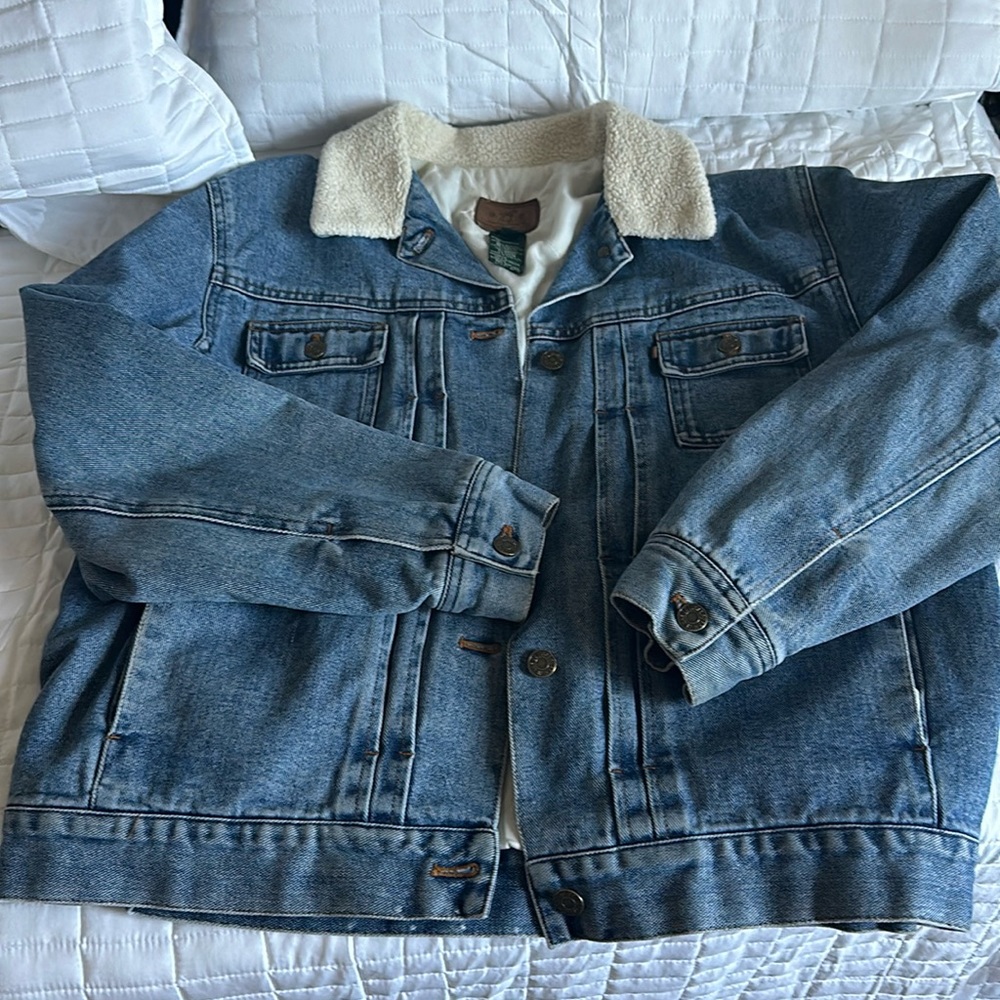 vintage Lauren jean jacket